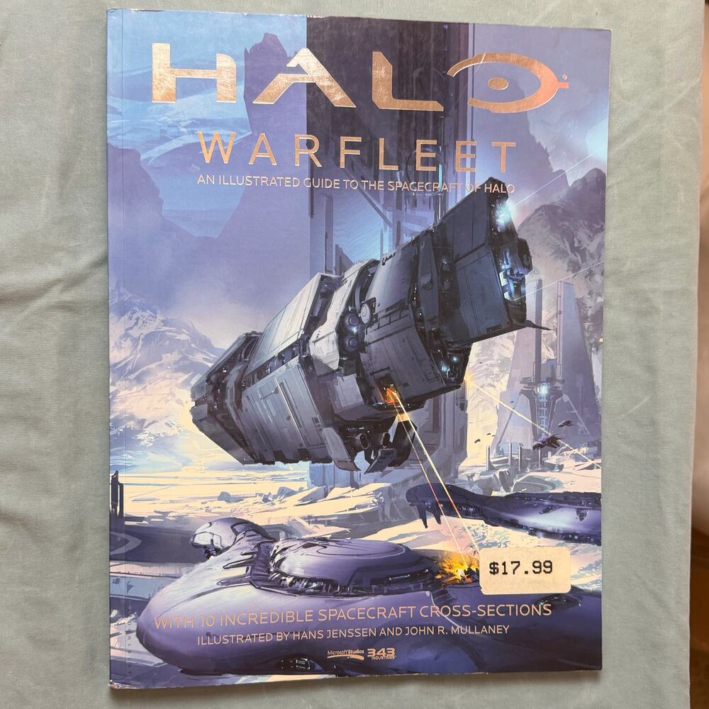 Halo Warfleet Illustrated Guide Spacecraft of Halo 2017 Jenssen John R. Mullaney